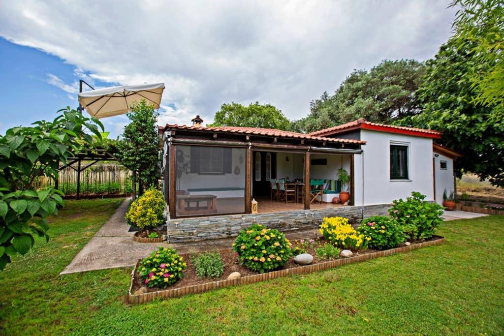 Agrampeli Villa Ierissós Buitenkant foto